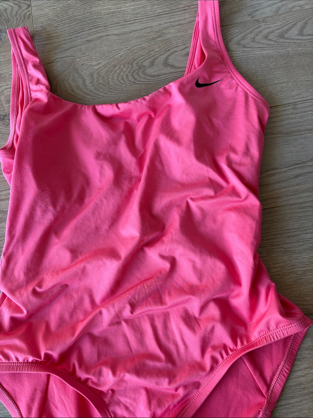 Nike Hot Pink Athletic One-Piece Swimsuit - Picture 1 of 2